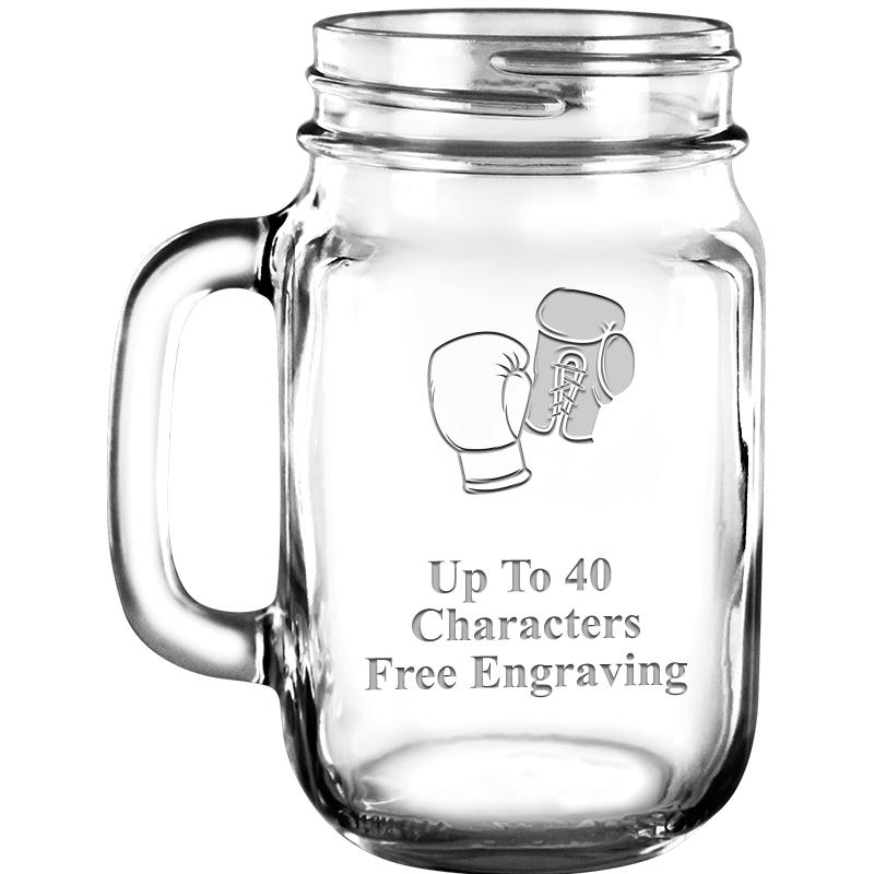 16oz SOIREE MASON JAR