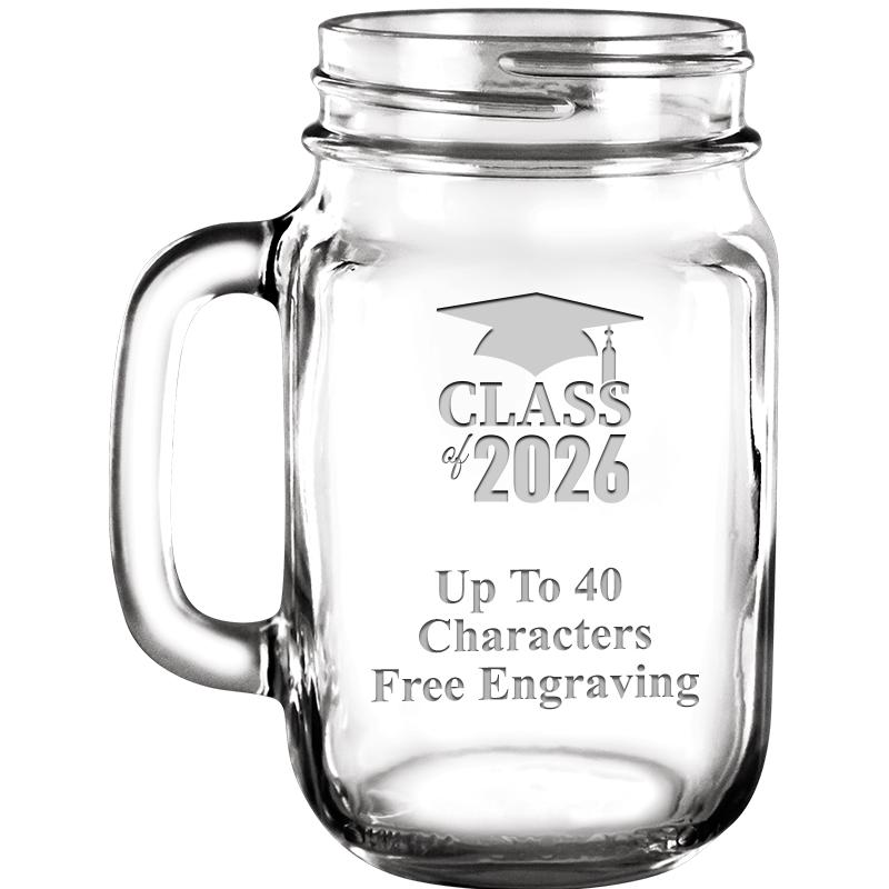 16oz SOIREE MASON JAR