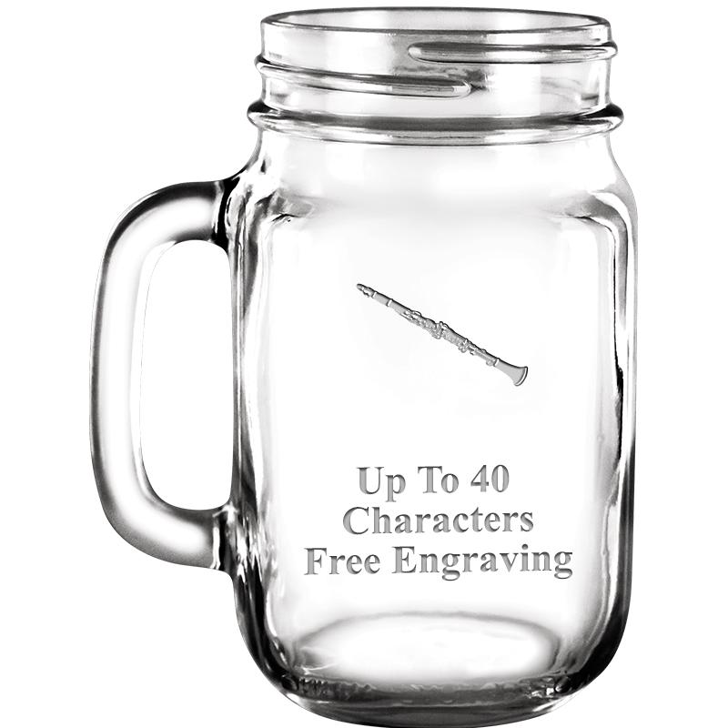 16oz SOIREE MASON JAR