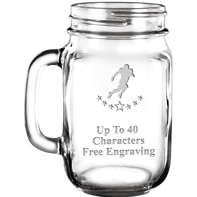 16oz SOIREE MASON JAR