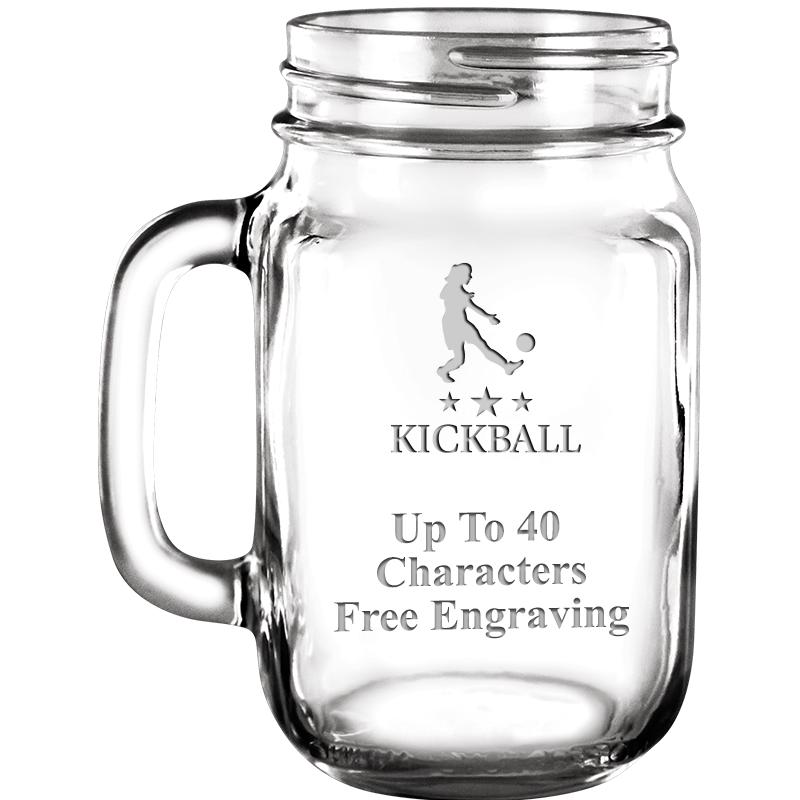 16oz SOIREE MASON JAR