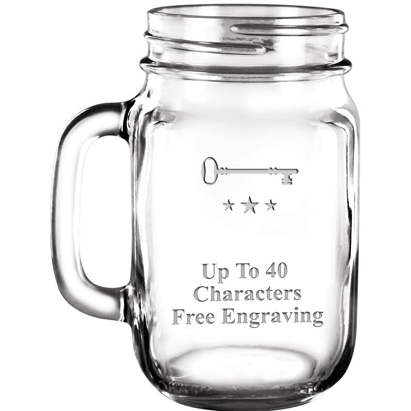 16oz SOIREE MASON JAR