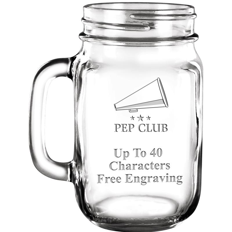 16oz SOIREE MASON JAR