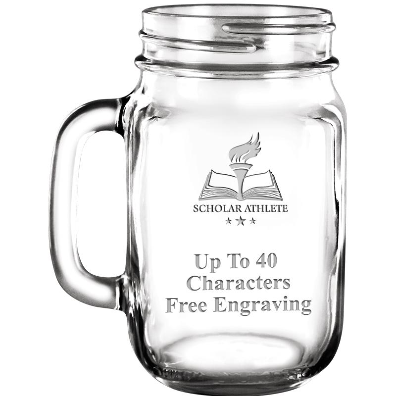 16oz SOIREE MASON JAR