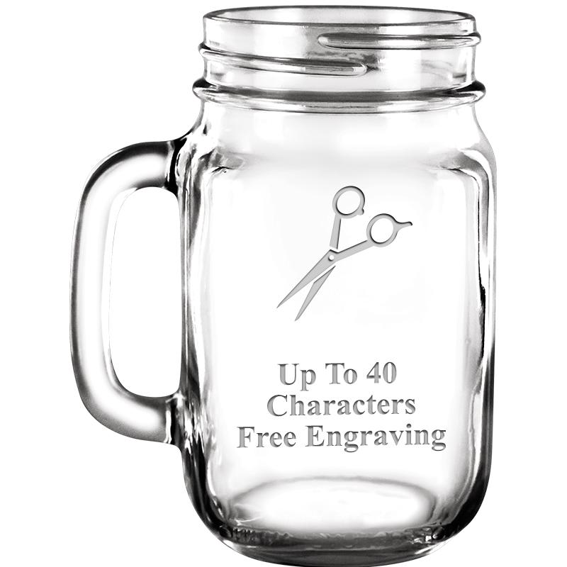 16oz SOIREE MASON JAR