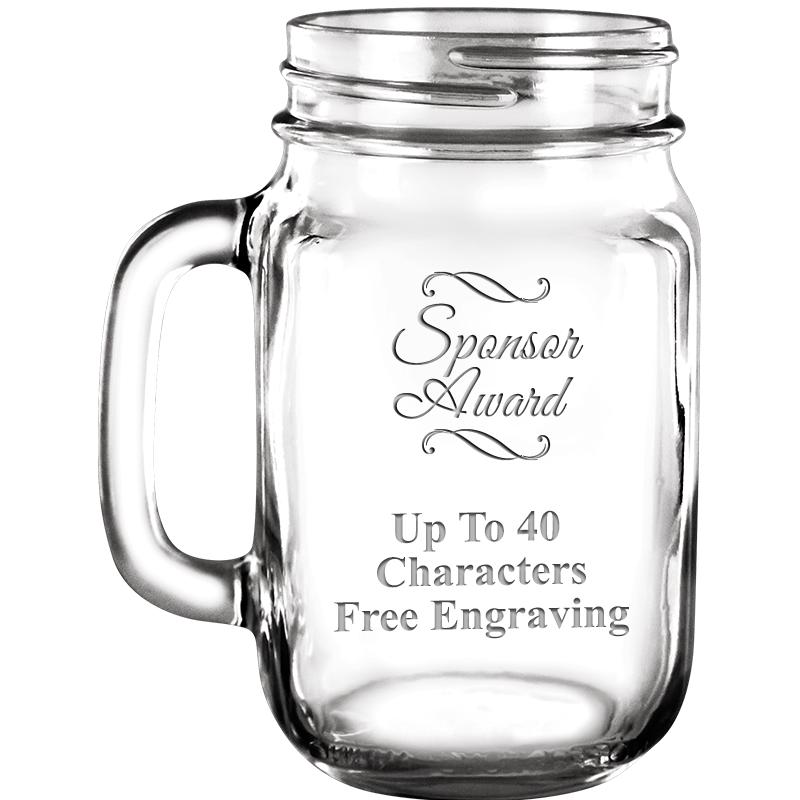 16oz SOIREE MASON JAR