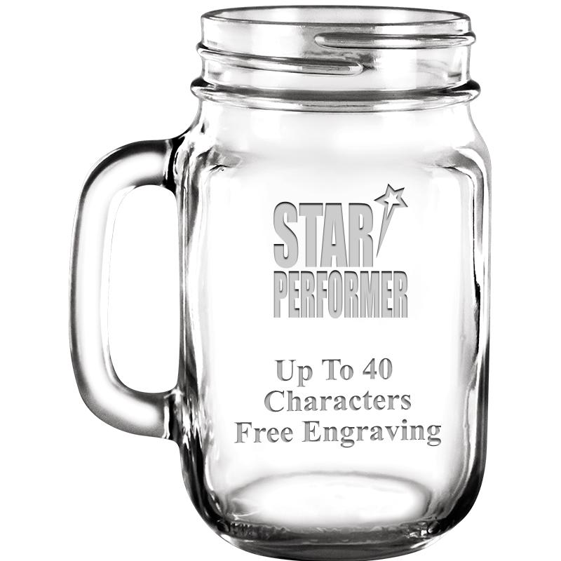 16oz SOIREE MASON JAR