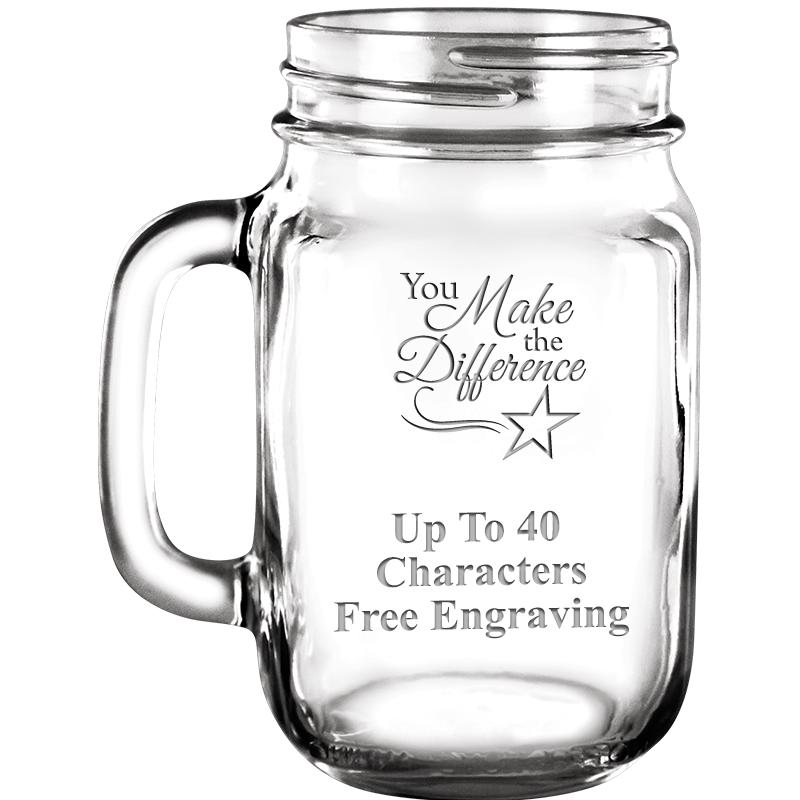 16oz SOIREE MASON JAR
