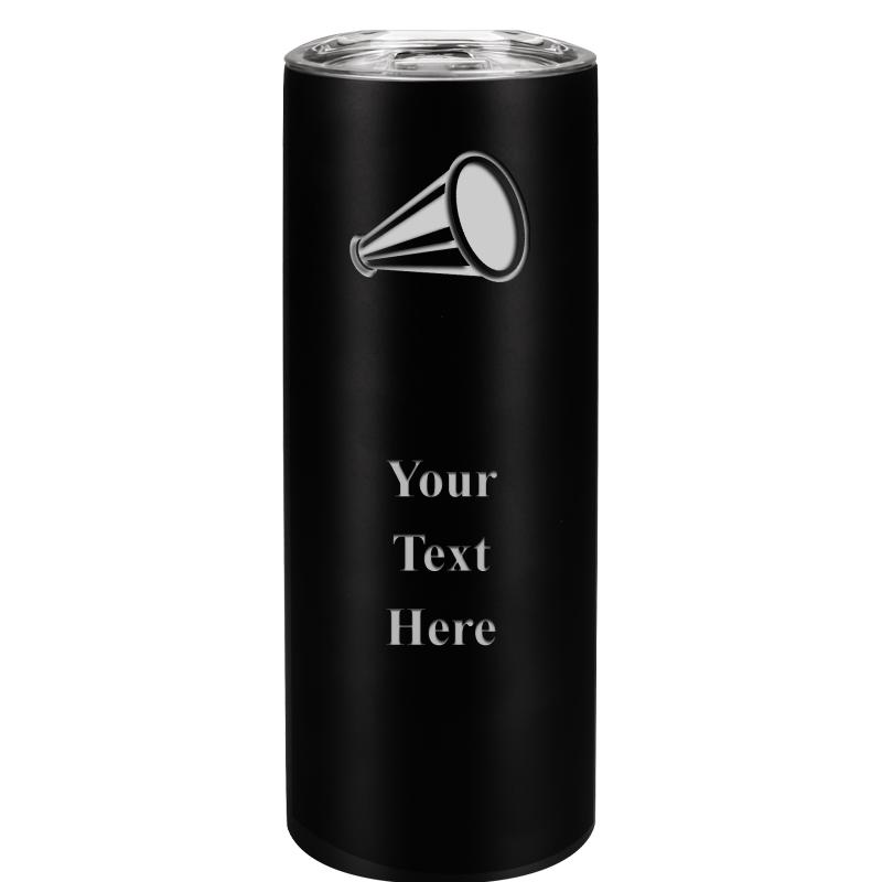 SLIM TUMBLER 20OZ BLACK