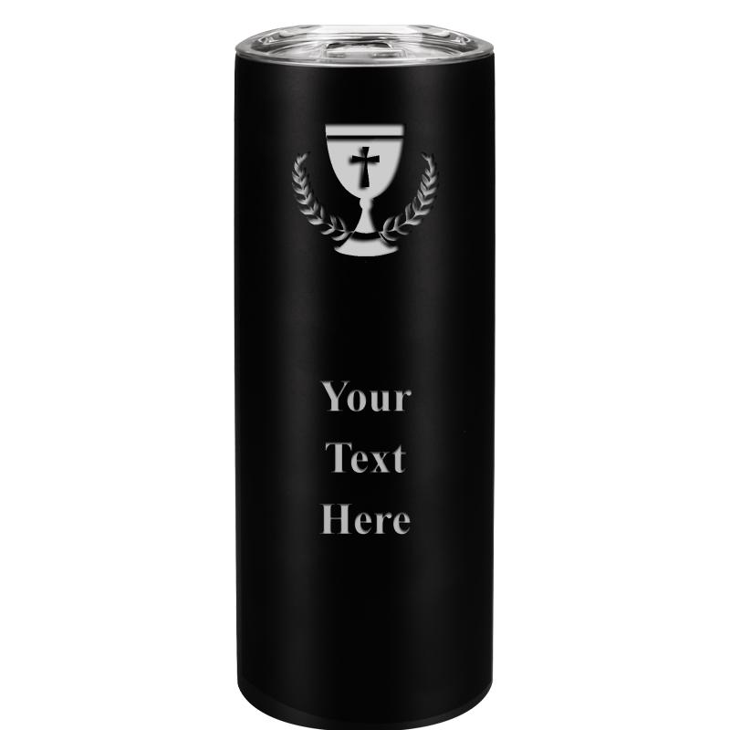 SLIM TUMBLER 20OZ BLACK