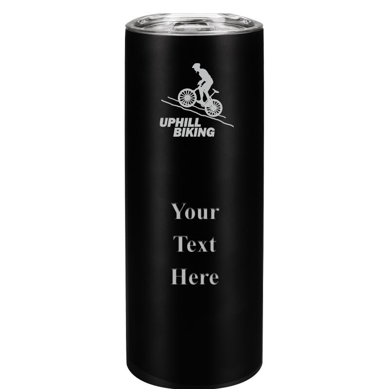 SLIM TUMBLER 20OZ BLACK