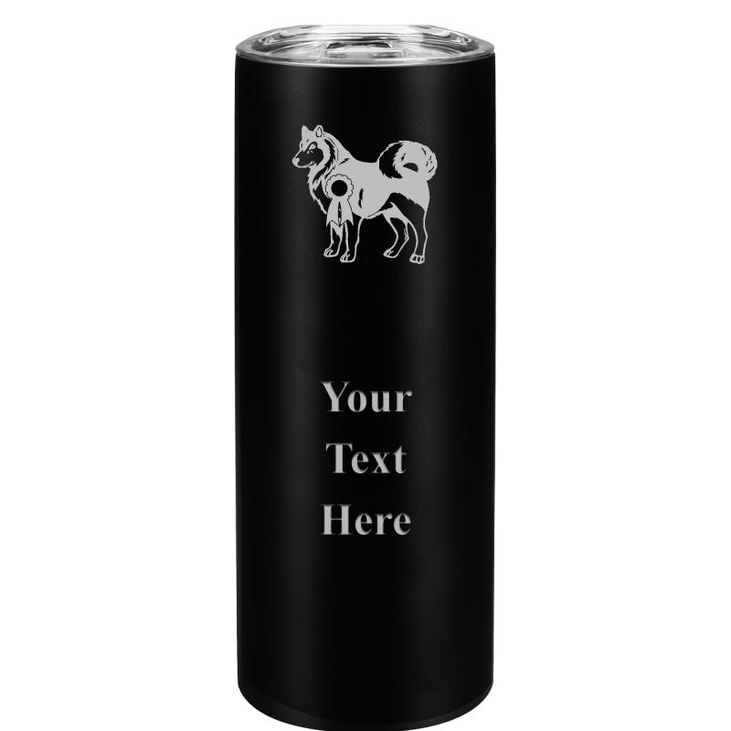 SLIM TUMBLER 20OZ BLACK