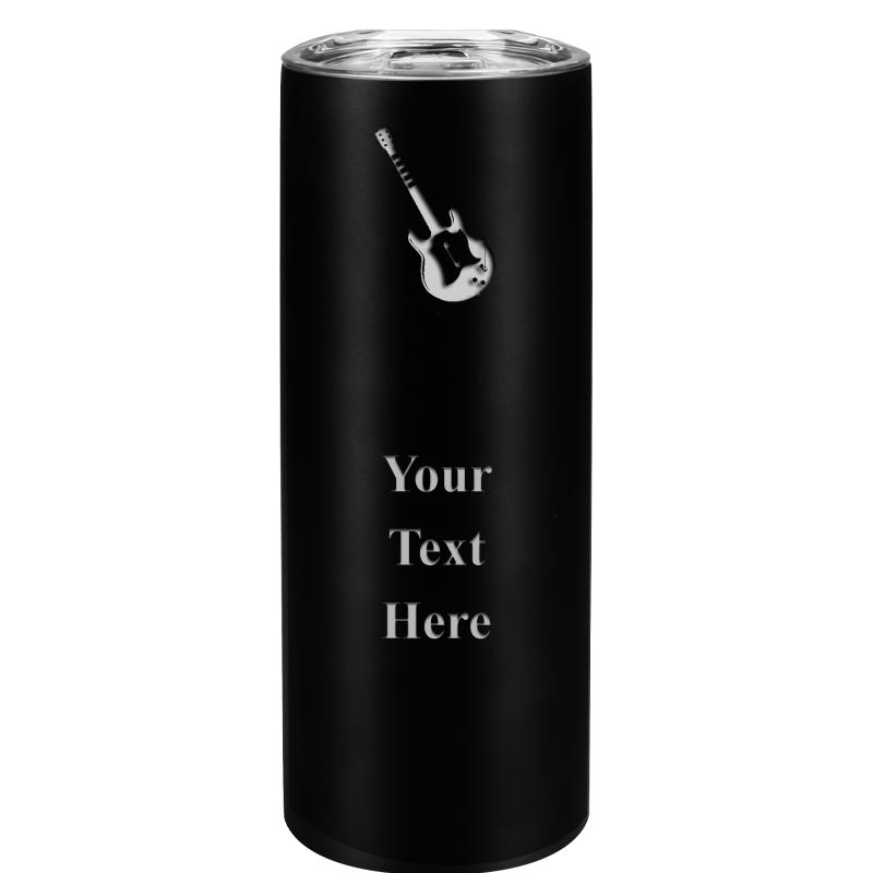 SLIM TUMBLER 20OZ BLACK