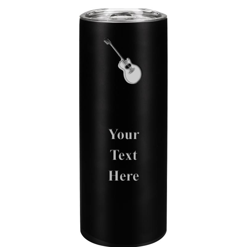 SLIM TUMBLER 20OZ BLACK