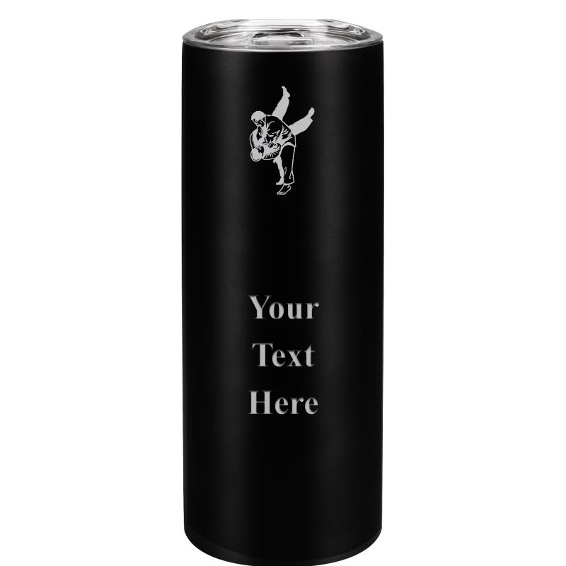 SLIM TUMBLER 20OZ BLACK