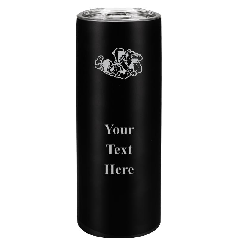 SLIM TUMBLER 20OZ BLACK