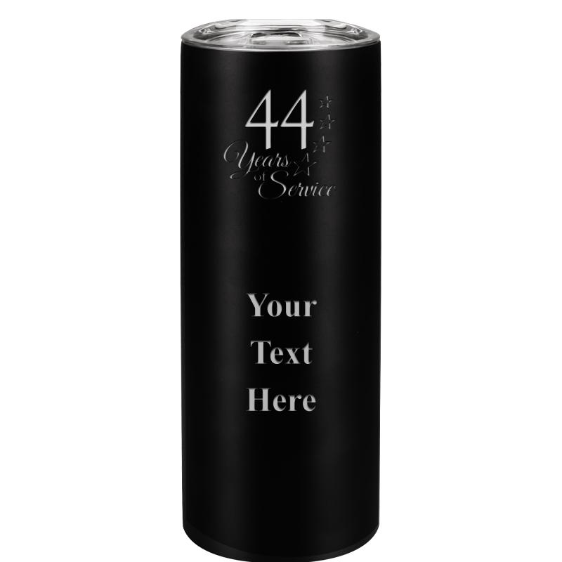 SLIM TUMBLER 20OZ BLACK