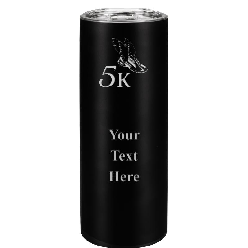 SLIM TUMBLER 20OZ BLACK