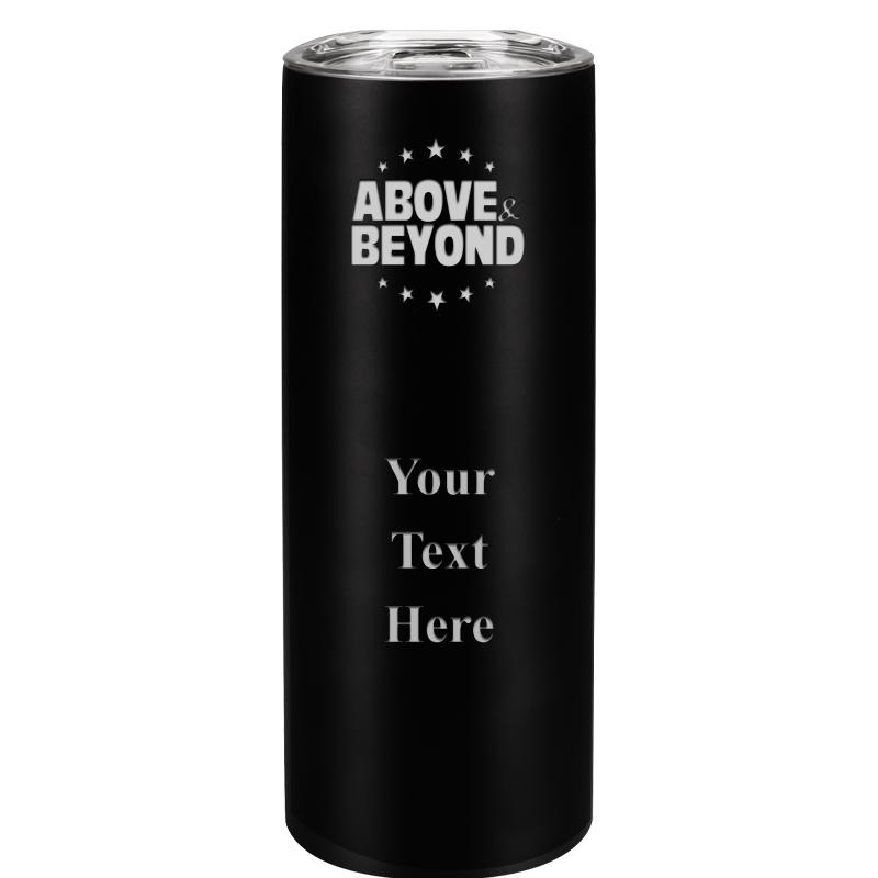 SLIM TUMBLER 20OZ BLACK