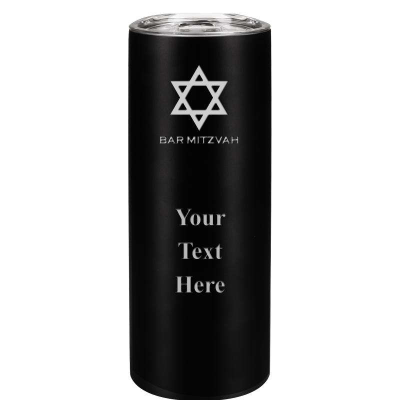 SLIM TUMBLER 20OZ BLACK