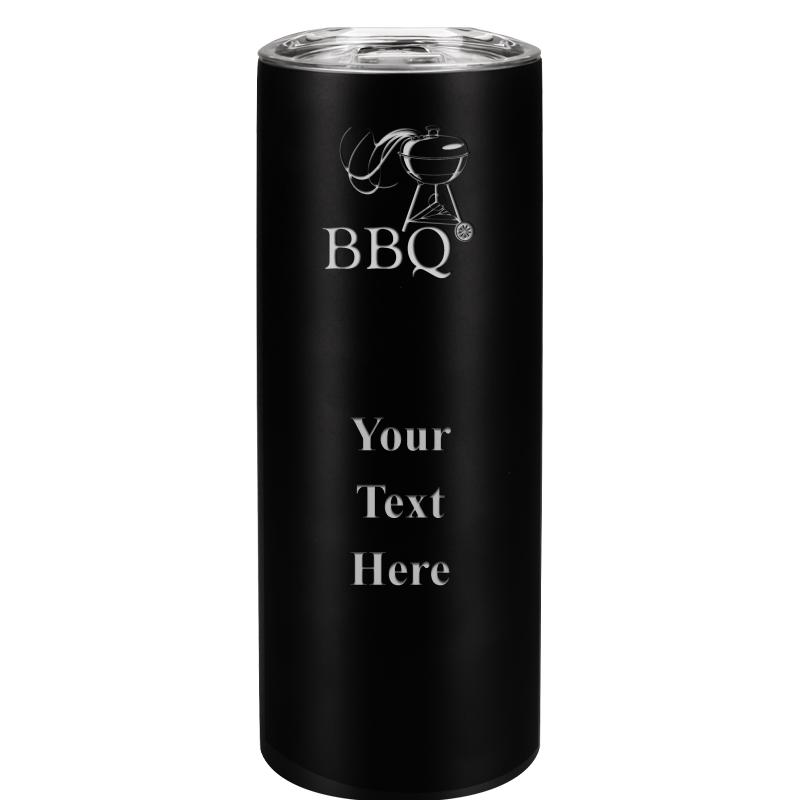 SLIM TUMBLER 20OZ BLACK