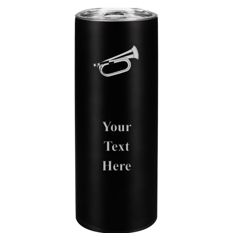 SLIM TUMBLER 20OZ BLACK