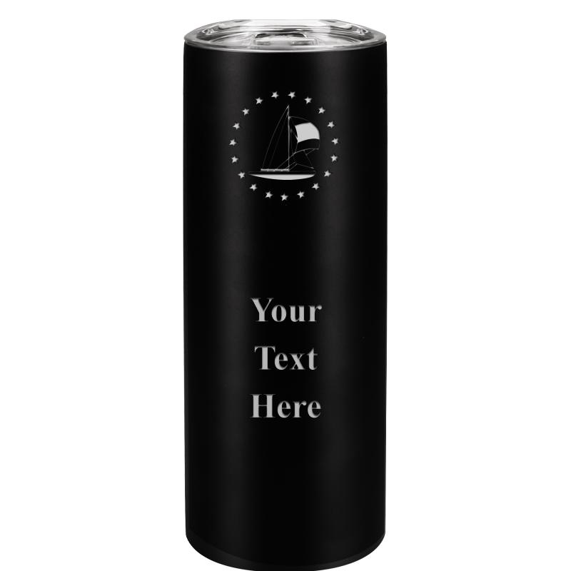 SLIM TUMBLER 20OZ BLACK