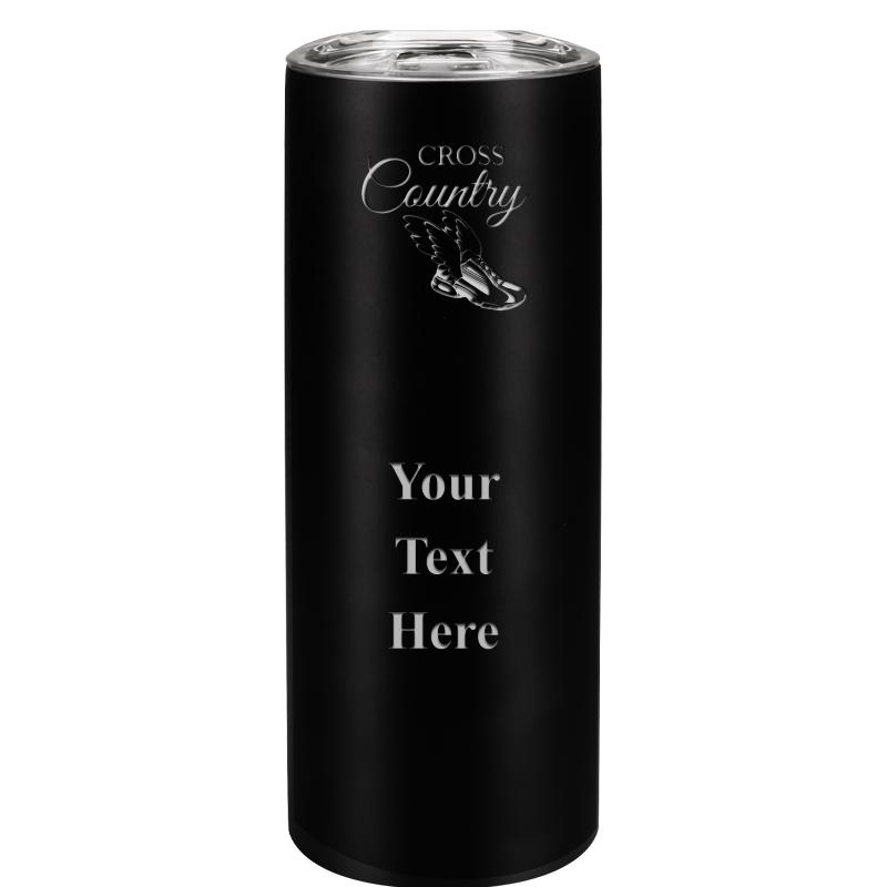 SLIM TUMBLER 20OZ BLACK