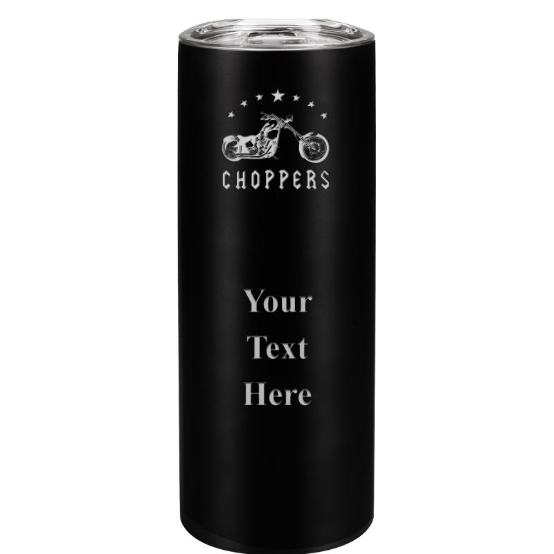 SLIM TUMBLER 20OZ BLACK