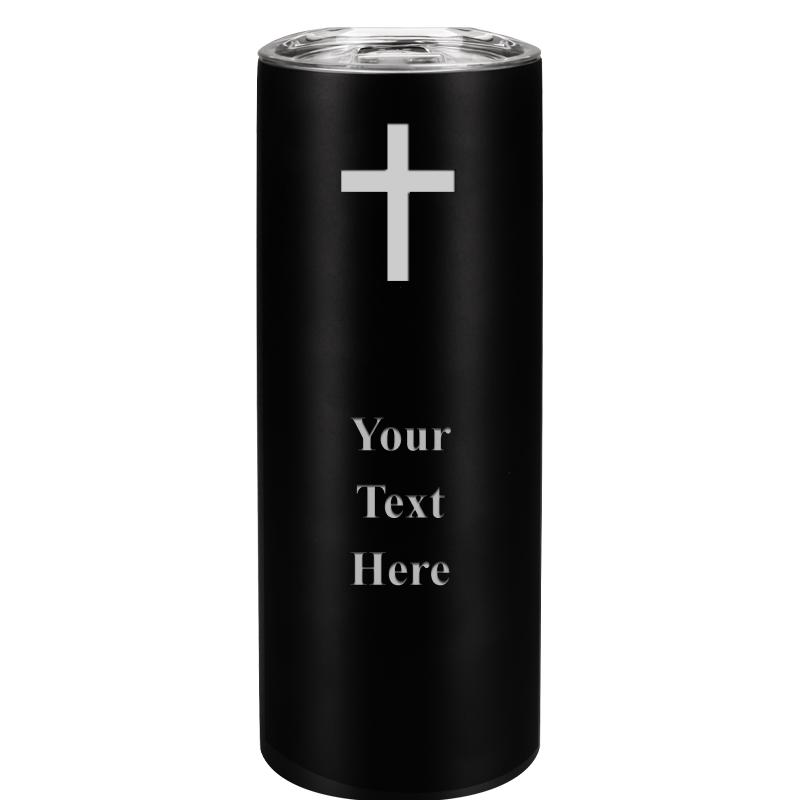 SLIM TUMBLER 20OZ BLACK