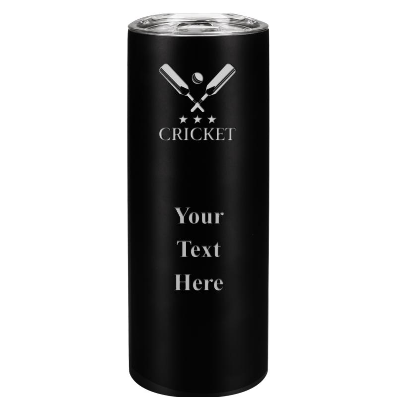 SLIM TUMBLER 20OZ BLACK