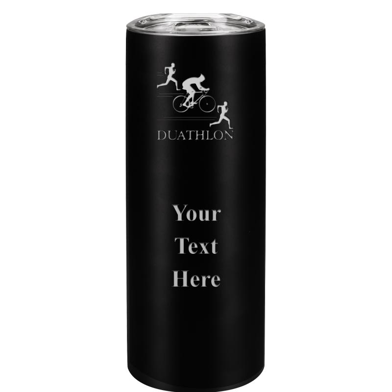 SLIM TUMBLER 20OZ BLACK