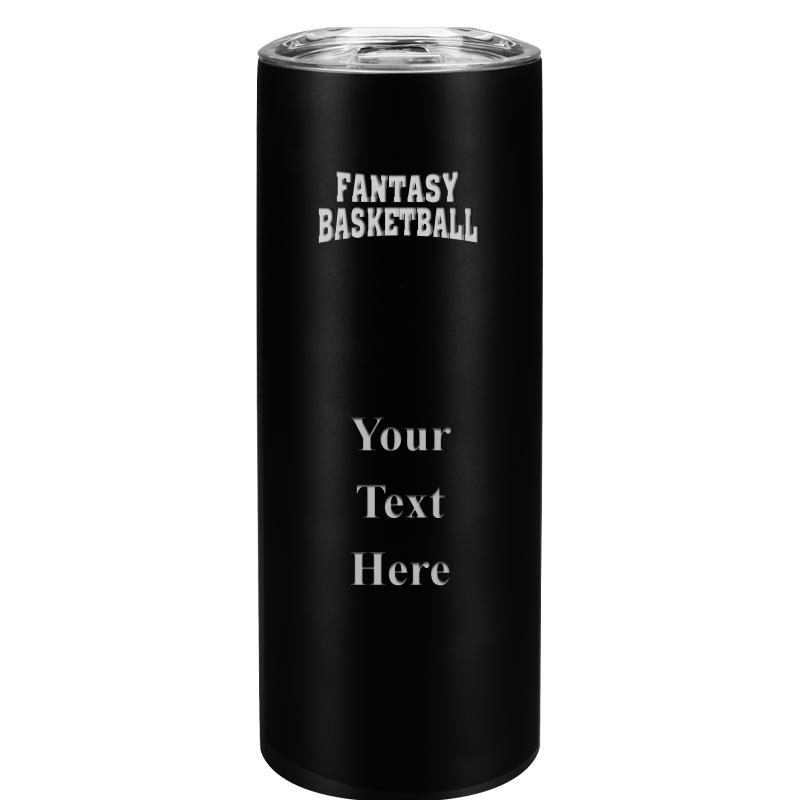 SLIM TUMBLER 20OZ BLACK