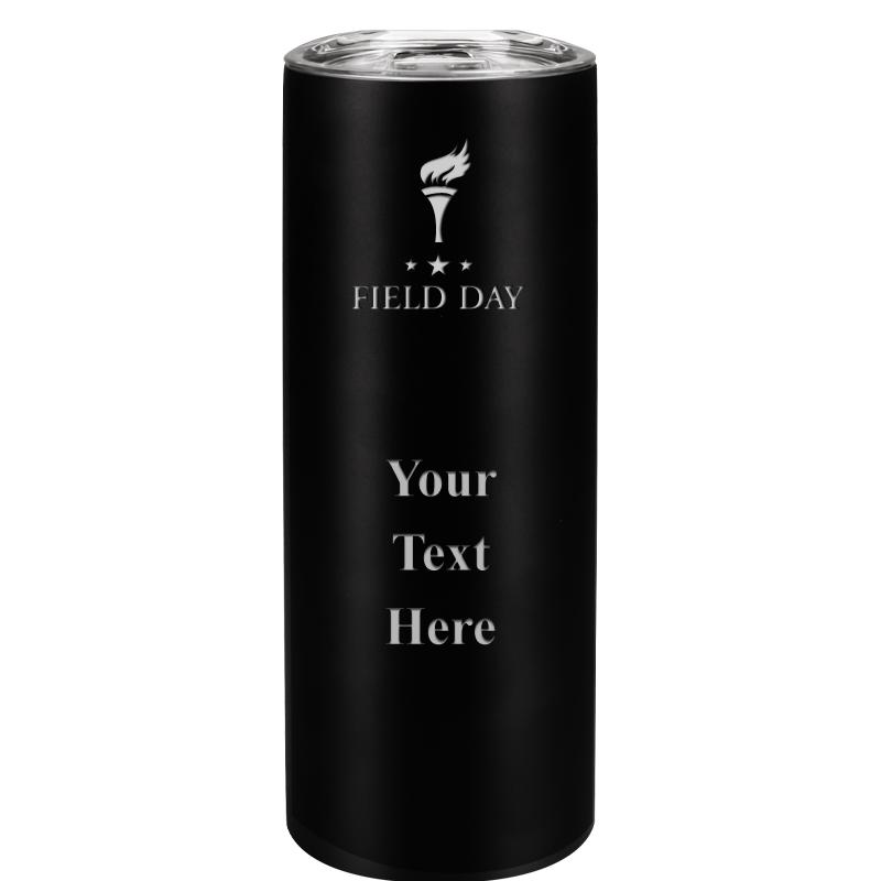 SLIM TUMBLER 20OZ BLACK