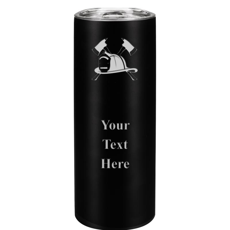 SLIM TUMBLER 20OZ BLACK