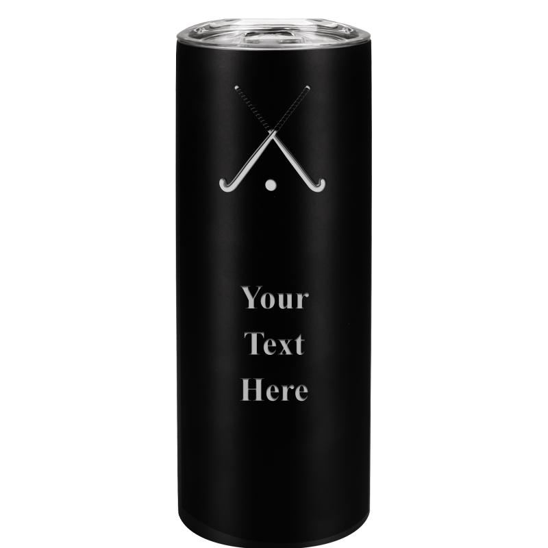 SLIM TUMBLER 20OZ BLACK