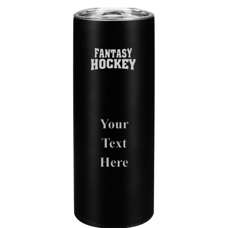 SLIM TUMBLER 20OZ BLACK