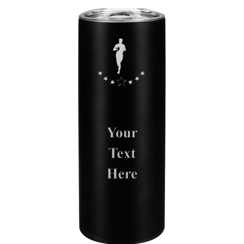SLIM TUMBLER 20OZ BLACK
