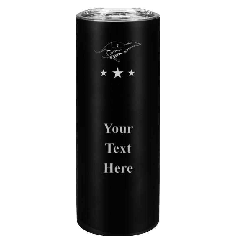 SLIM TUMBLER 20OZ BLACK