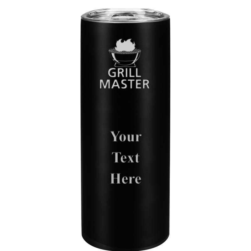 SLIM TUMBLER 20OZ BLACK