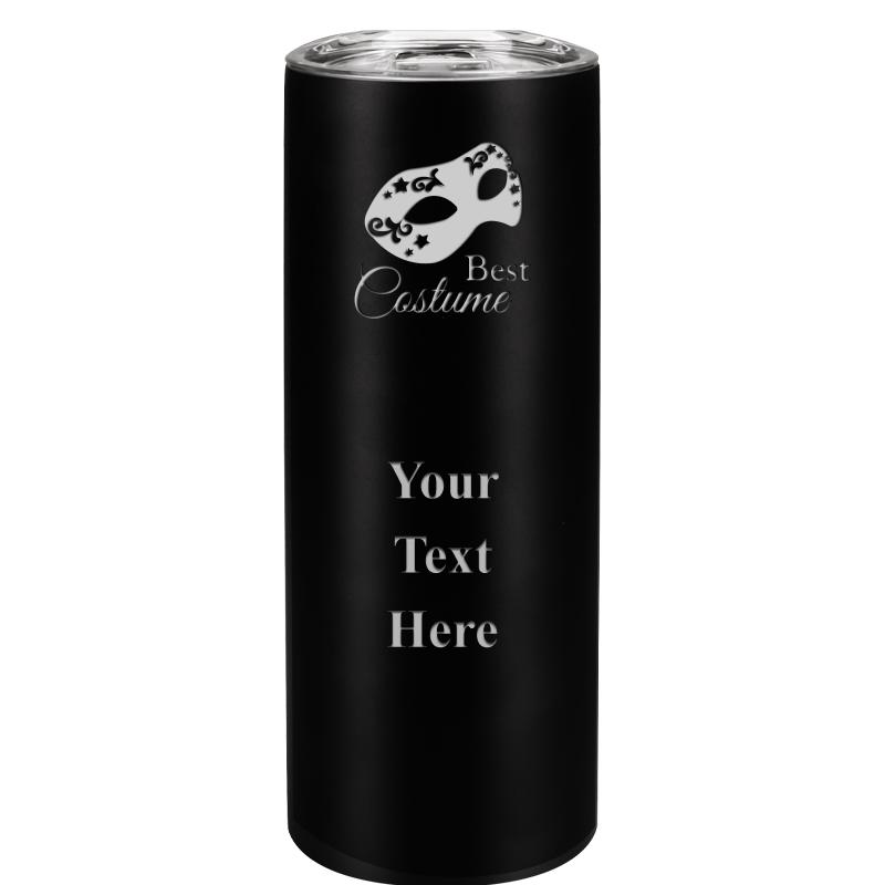 SLIM TUMBLER 20OZ BLACK