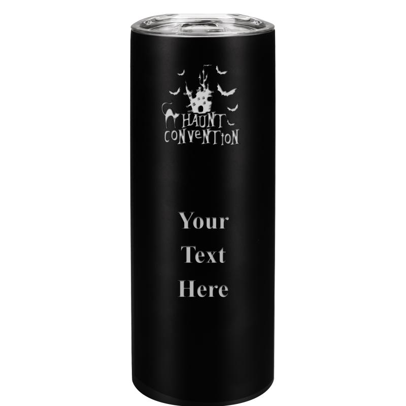 SLIM TUMBLER 20OZ BLACK