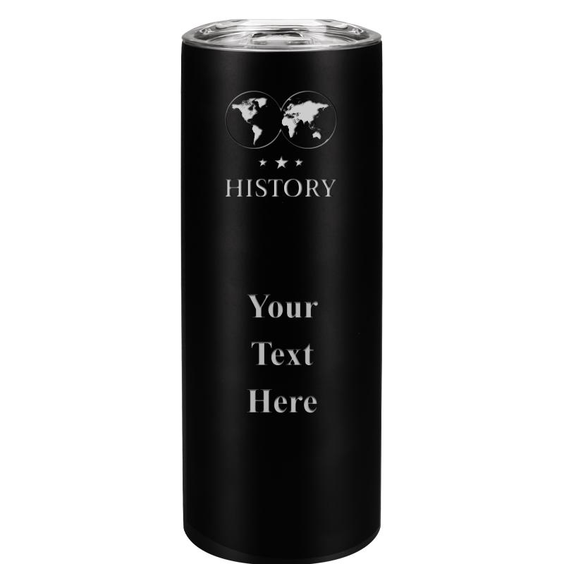 SLIM TUMBLER 20OZ BLACK