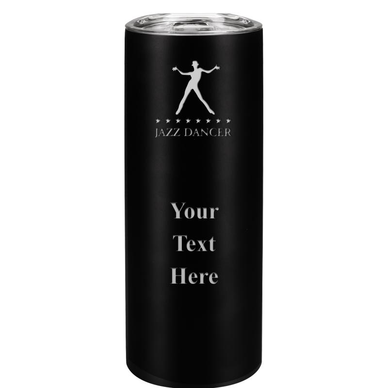 SLIM TUMBLER 20OZ BLACK