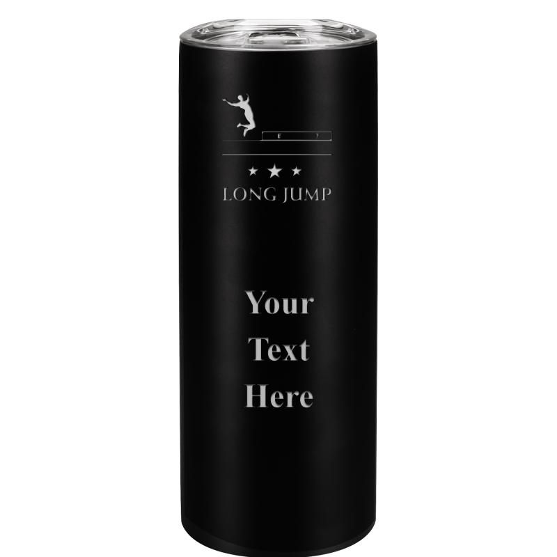 SLIM TUMBLER 20OZ BLACK