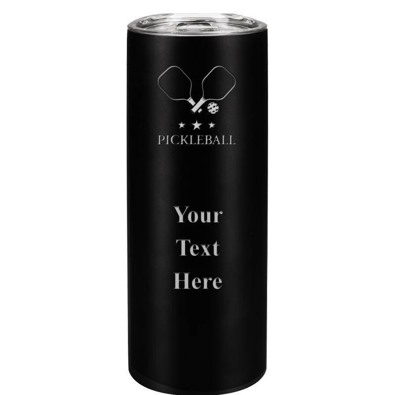 SLIM TUMBLER 20OZ BLACK