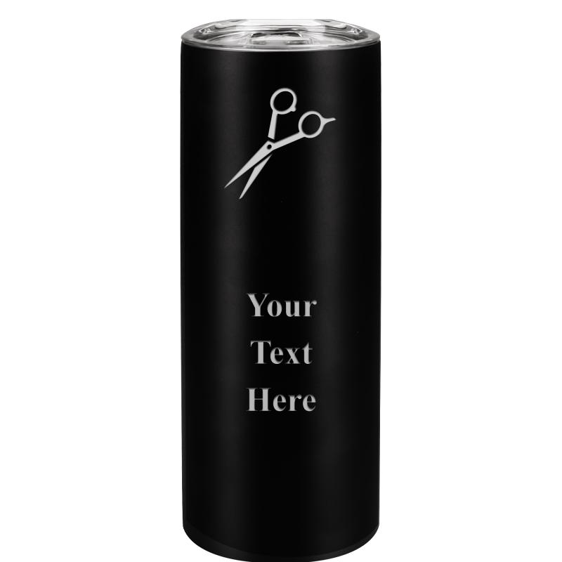 SLIM TUMBLER 20OZ BLACK