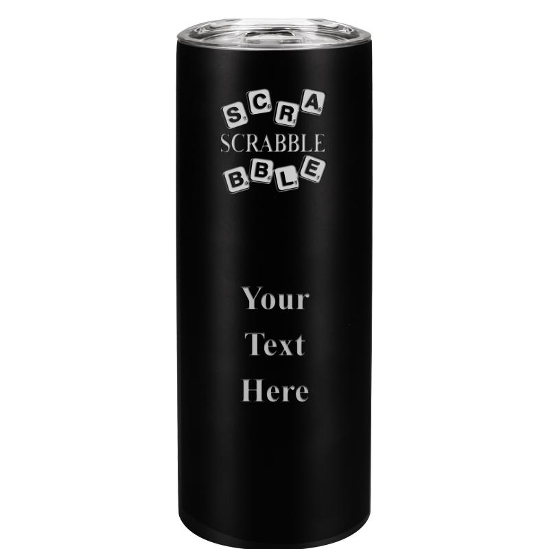 SLIM TUMBLER 20OZ BLACK