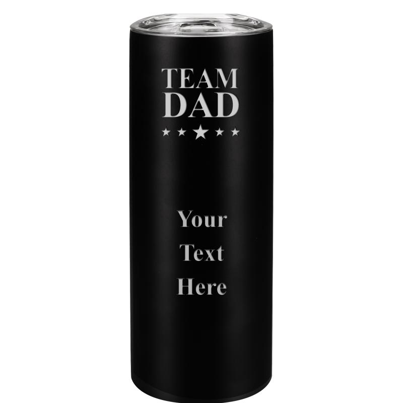 SLIM TUMBLER 20OZ BLACK