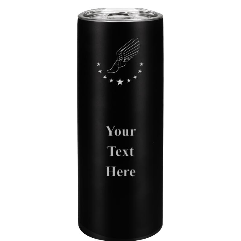 SLIM TUMBLER 20OZ BLACK